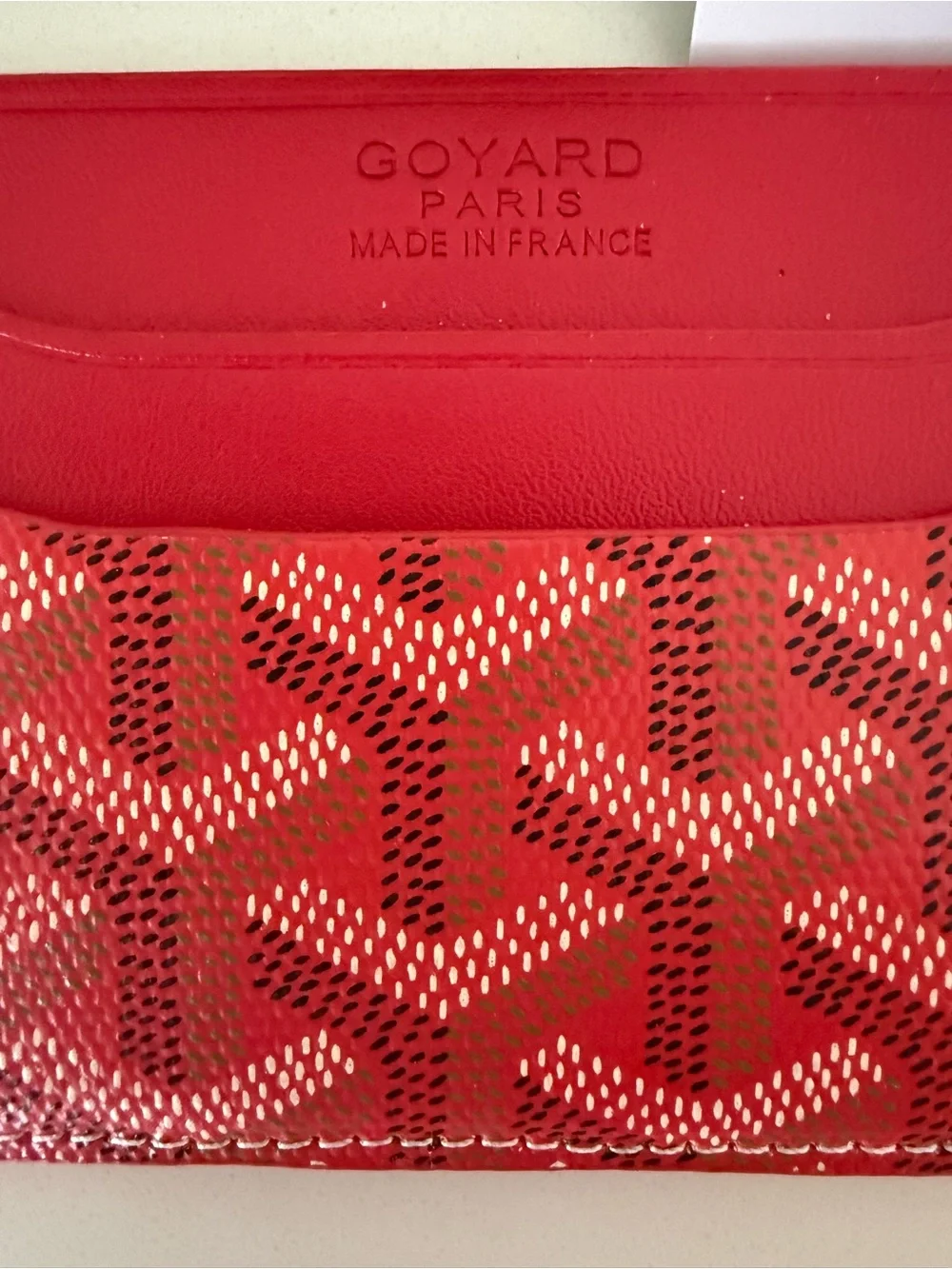 Red Card Holder